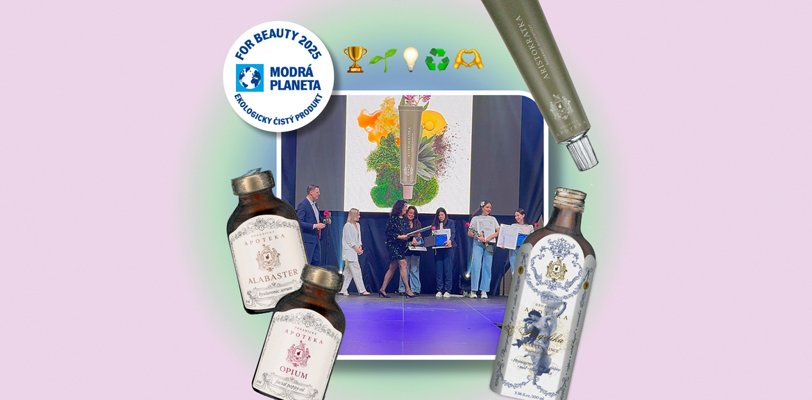 Slavíme úspěch: 4 ocenění Modrá planeta za ekologicky čisté produkty