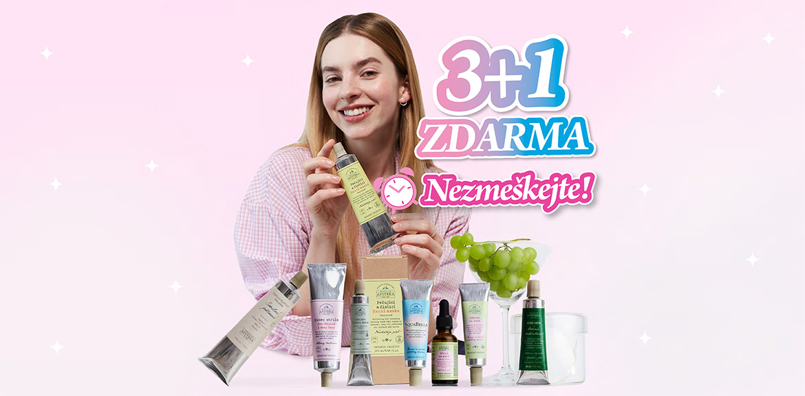 Dopřejte si oblíbenou péči s akcí 3+1 zdarma