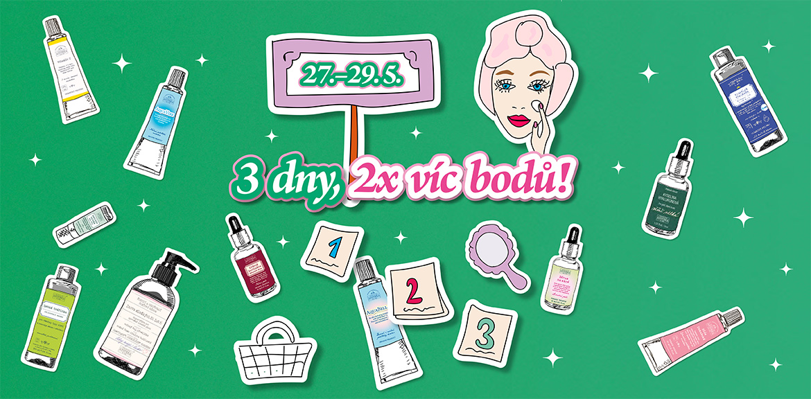 3 dny, 2× více bodů 💚 Oslavte s námi příchod retinolových sér